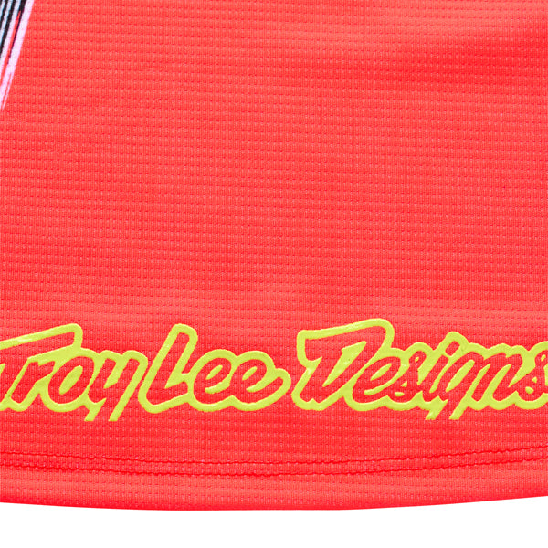 Professional studio photo of Troy Lee Designs - SE Pro Stripes Jersey (Youth); showing fabric texture, panel layout, and graphics; SKU 3932600