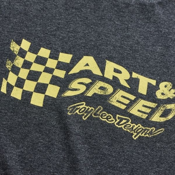 Troy Lee Designs - Finish Line Tee riding gear in Black alternate product view 8 sku 701235002