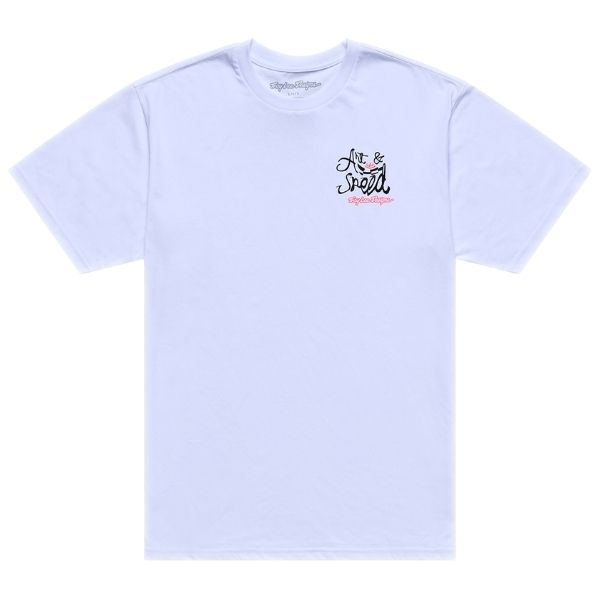Troy Lee Designs - Heritage Tee riding gear in White alternate product view 7 sku 701432002