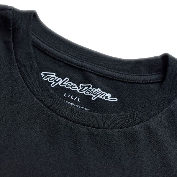 Troy Lee Designs - Feather Tee riding gear in Black alternate product view 5 sku 701571022