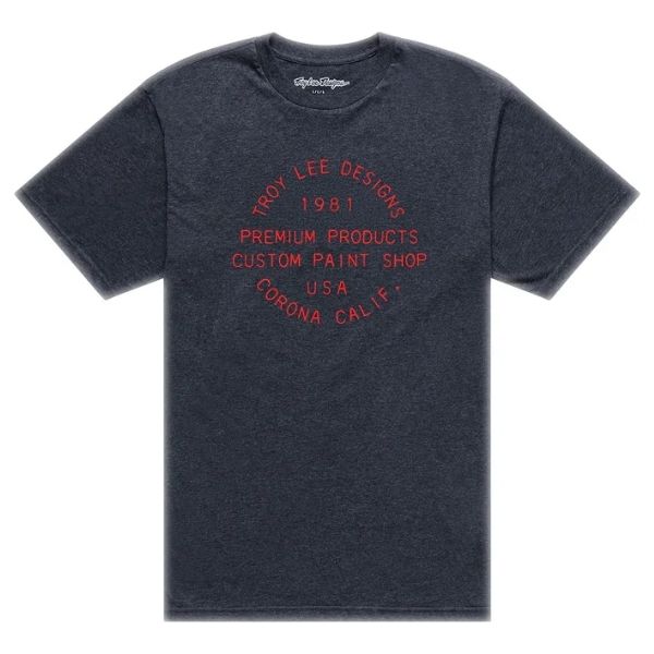 Troy Lee Designs - Imprint Tee riding gear in Black alternate product view 4 sku 701698012
