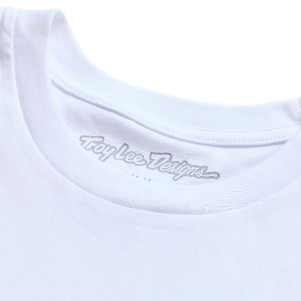 Troy Lee Designs - Friday Night Tee riding gear in White alternate product view 7 sku 701716002