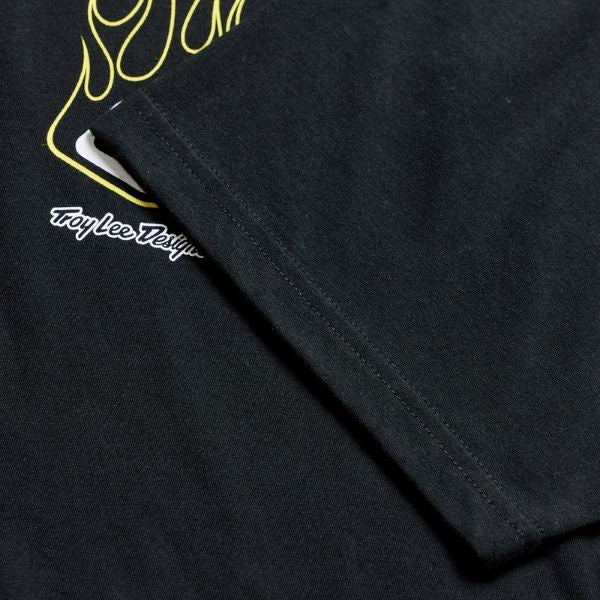 Troy Lee Designs - Flame2 Tee riding gear in Black alternate product view 5 sku 701731002