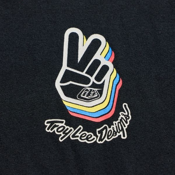Troy Lee Designs - Deuces Tee riding gear in Black alternate product view 3 sku 701736002