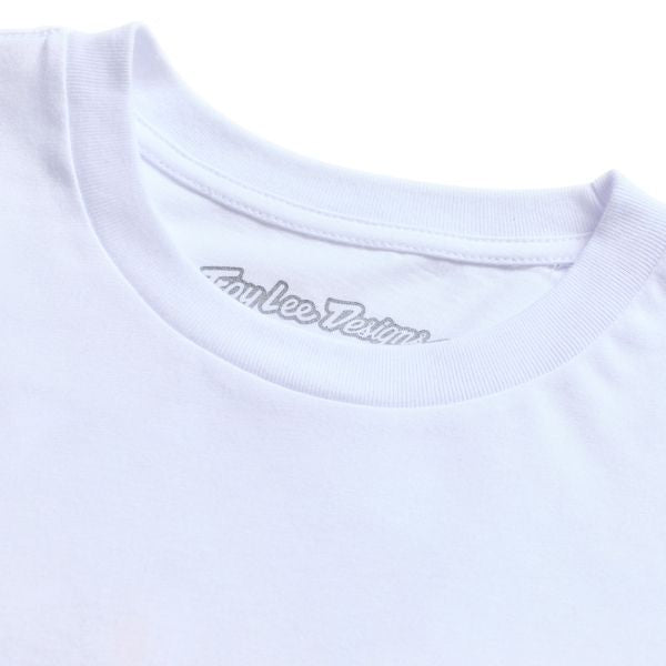 Troy Lee Designs - Carb Club Tee riding gear in White alternate product view 11 sku 701737002