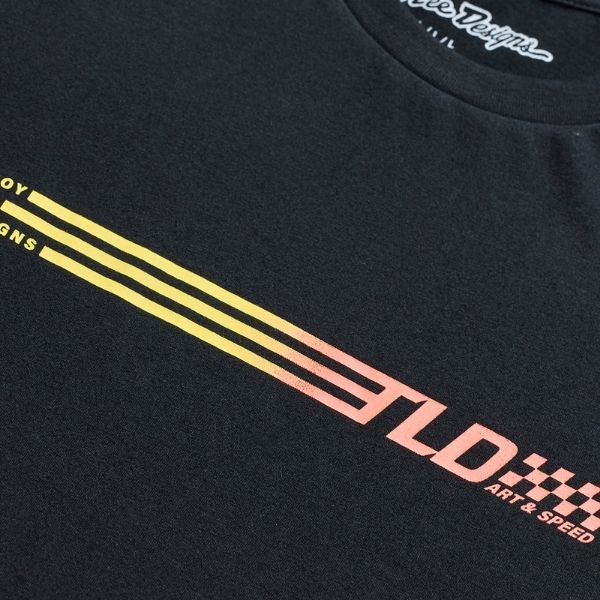 Troy Lee Designs - Stripes Tee riding gear in Black alternate product view 9 sku 701738012