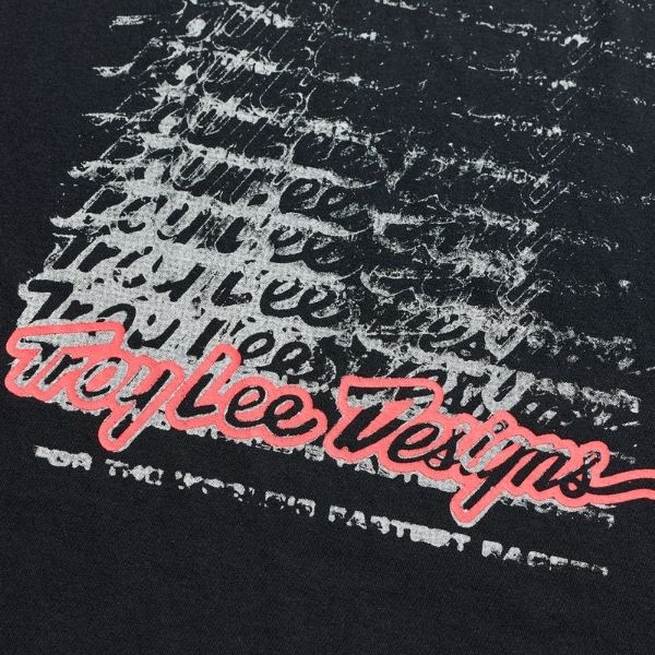 Troy Lee Designs - Repeat Tee riding gear in Black alternate product view 4 sku 701739022