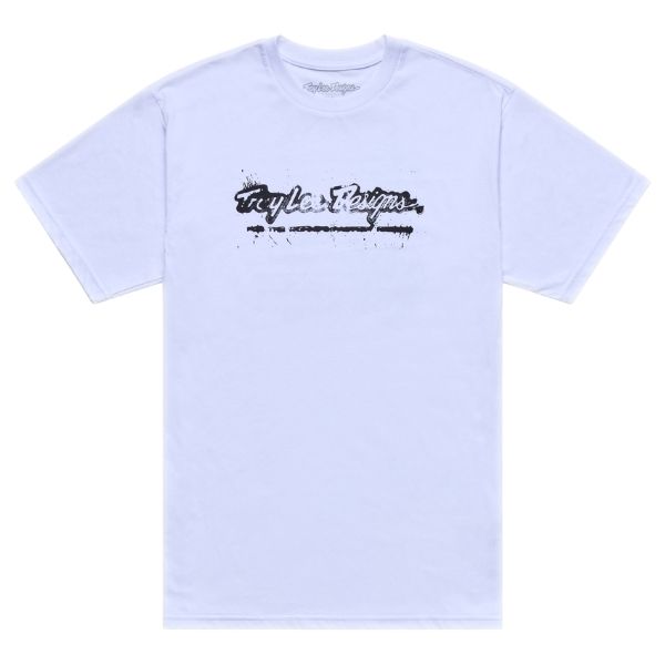 Troy Lee Designs - Repeat Tee riding gear in White alternate product view 7 sku 701739022