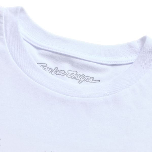 Troy Lee Designs - Repeat Tee riding gear in White alternate product view 11 sku 701739022