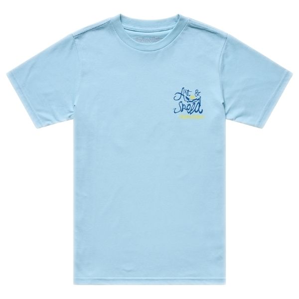 Troy Lee Designs - Heritage Tee (Youth) riding gear in Blue alternate product view 7 sku 724432002