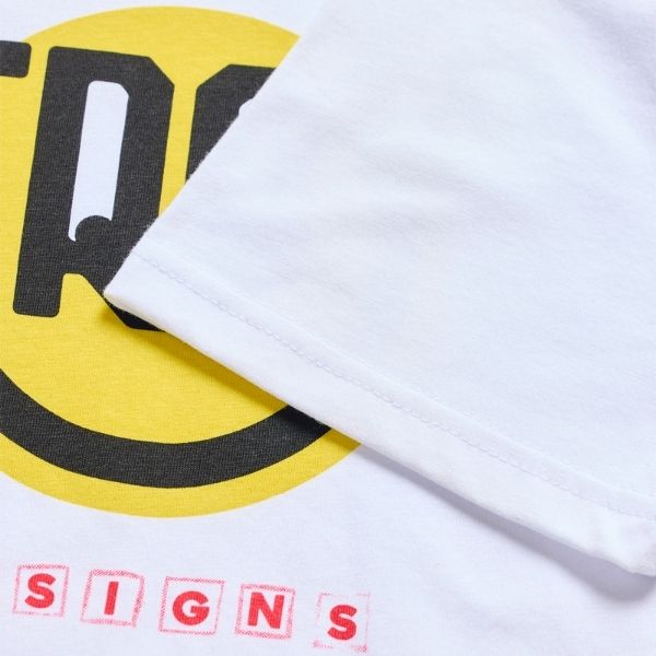 Troy Lee Designs - Happy Dayz Tee (Youth) riding gear in White alternate product view 5 sku 724693002
