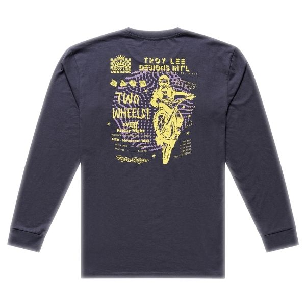 Troy Lee Designs - Friday Night Long Sleeve Tee riding gear alternate product view 9 sku 729716002