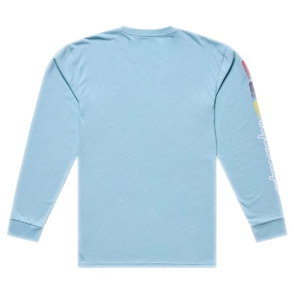 Troy Lee Designs - Deuces Long Sleeve Tee riding gear in Blue alternate product view 2 sku 729736002