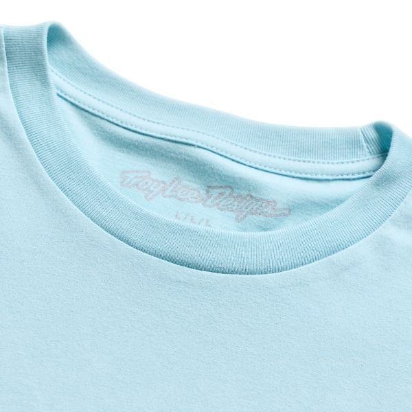 Troy Lee Designs - Deuces Long Sleeve Tee riding gear in Blue alternate product view 4 sku 729736002