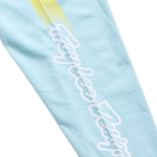Troy Lee Designs - Deuces Long Sleeve Tee riding gear in Blue alternate product view 6 sku 729736002