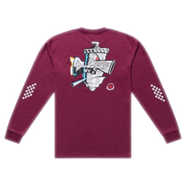 Troy Lee Designs - Carb Club Long Sleeve Tee riding gear alternate product view 9 sku 729737002