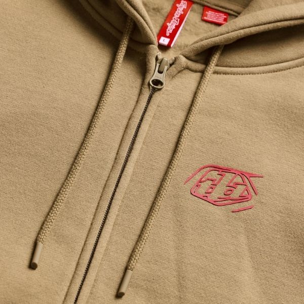 Troy Lee Designs - Badge Zip Up Hoodie riding jacket alternate product view 11 sku 730568002