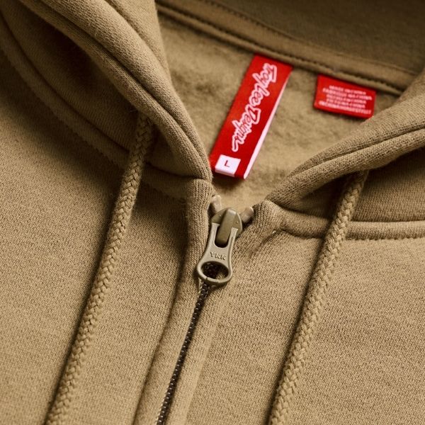 Troy Lee Designs - Badge Zip Up Hoodie riding jacket alternate product view 13 sku 730568002