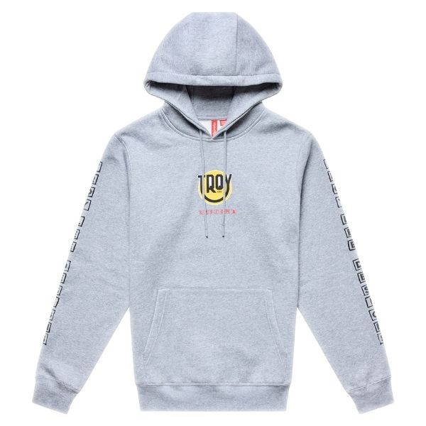 Troy Lee Designs - Happy Dayz Pullover Hoodie riding gear in Gray alternate product view 7 sku 731693002
