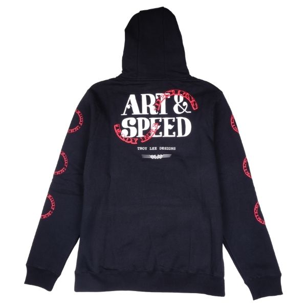 Troy Lee Designs - Pink Slips Pullover Hoodie riding gear in Pink alternate product view 2 sku 731697002