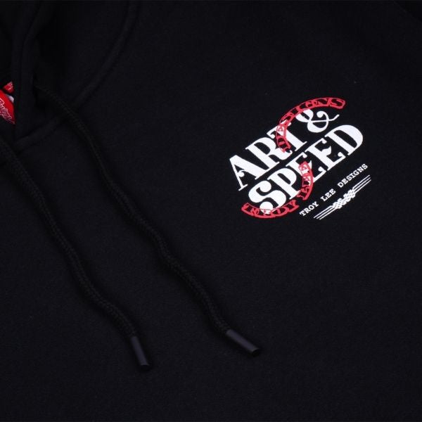 Troy Lee Designs - Pink Slips Pullover Hoodie riding gear in Pink alternate product view 3 sku 731697002