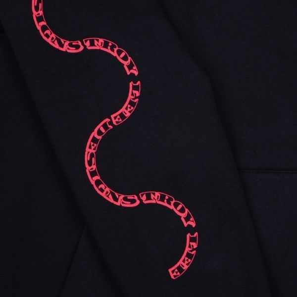 Troy Lee Designs - Pink Slips Pullover Hoodie riding gear in Pink alternate product view 5 sku 731697002 - alternate view