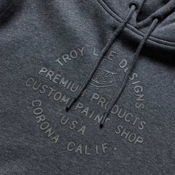 Troy Lee Designs - Imprint Pullover Hoodie riding gear in Black alternate product view 3 sku 731698002