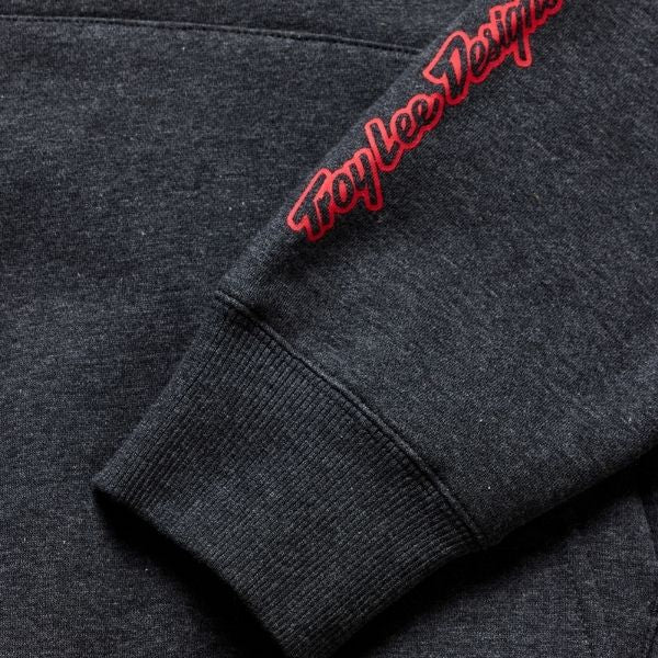 Troy Lee Designs - Imprint Pullover Hoodie riding gear in Black alternate product view 6 sku 731698002