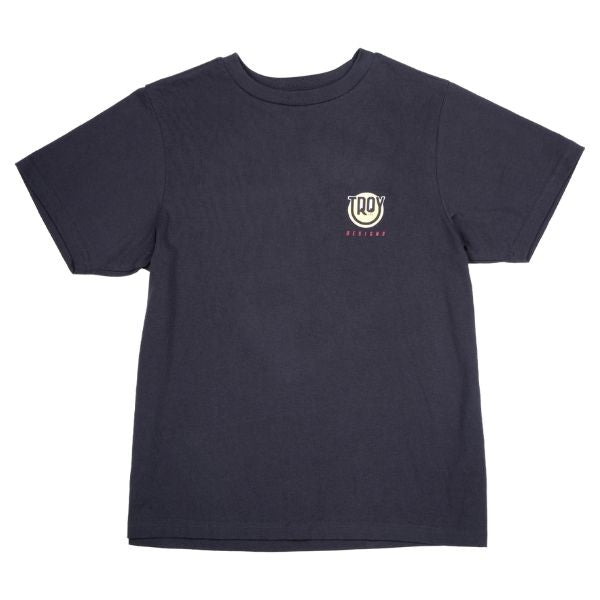 Troy Lee Designs - Happy Dayz Tee (Womens) riding gear in Carbon product view sku 753693002