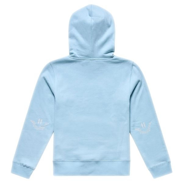 Troy Lee Designs - Handlebar Pullover Hoodie (Youth) riding gear in Blue alternate product view 2 sku 758701002