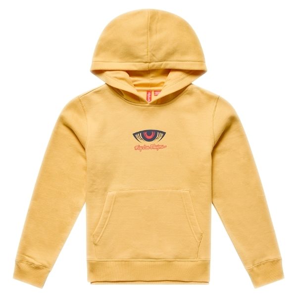 Troy Lee Designs - Cyborg Pullover Hoodie (Youth) riding gear in Orange alternate product view 7 sku 758742002