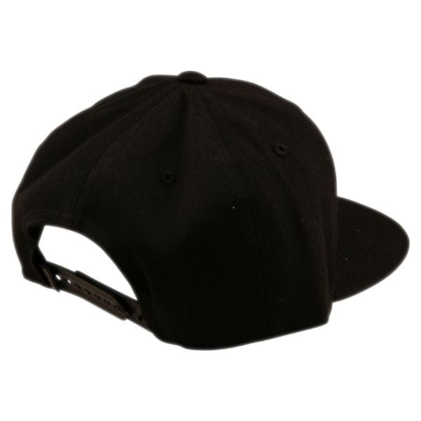 Troy Lee Designs - Imprint Flat Bill Snapback Hat riding gear in Black alternate product view 2 sku 788981000