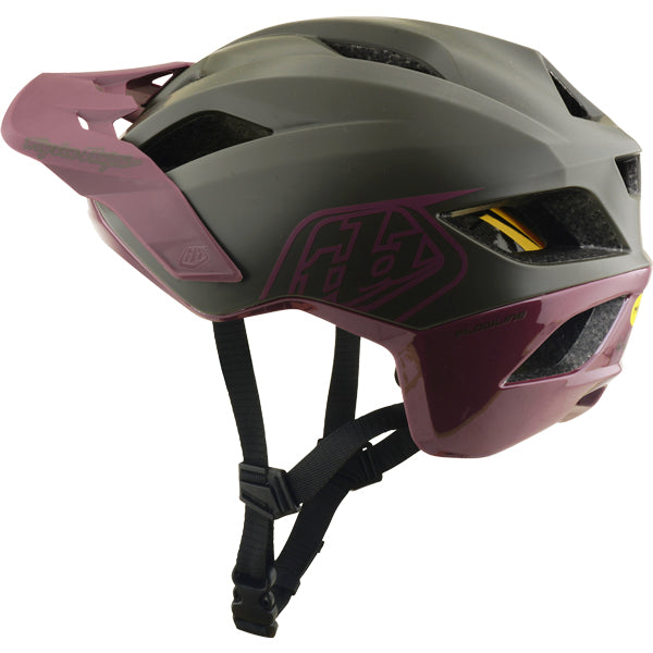 Troy Lee Designs - Flowline Point MIPS Helmet (MTB) mountain bike helmet product shown from another angle sku 108540141