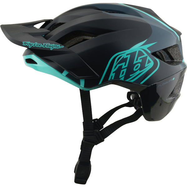 Troy Lee Designs - Flowline SE Badge MIPS Helmet (MTB) mountain bike helmet product shown from another angle sku 110568081