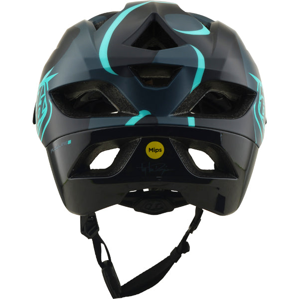 Troy Lee Designs - Flowline SE Badge MIPS Helmet (MTB) mountain bike helmet product shown from another angle sku 110568081
