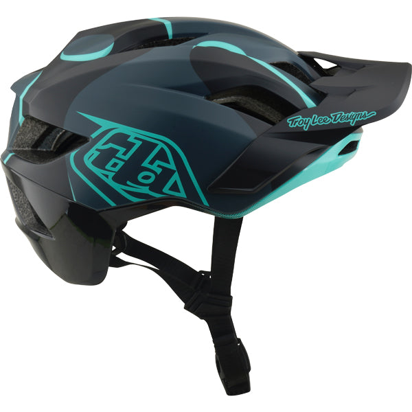 Troy Lee Designs - Flowline SE Badge MIPS Helmet (MTB) mountain bike helmet product shown from another angle sku 110568081