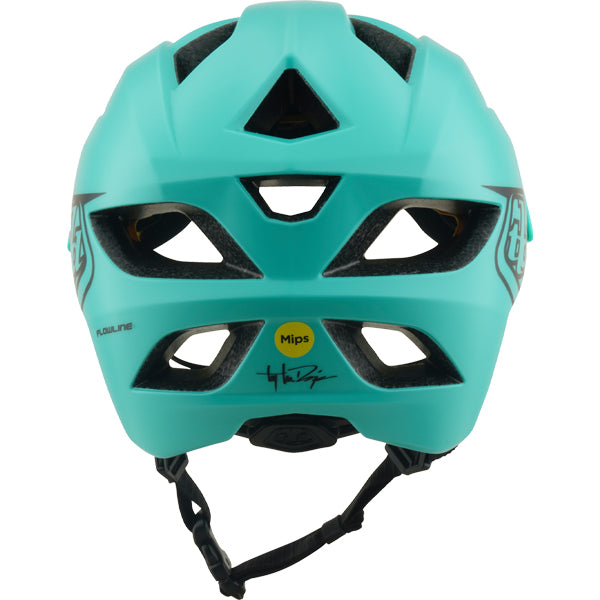 Troy Lee Designs - Flowline Point MIPS Helmet (MTB) (Youth) mountain bike helmet product shown from another angle sku 113540500