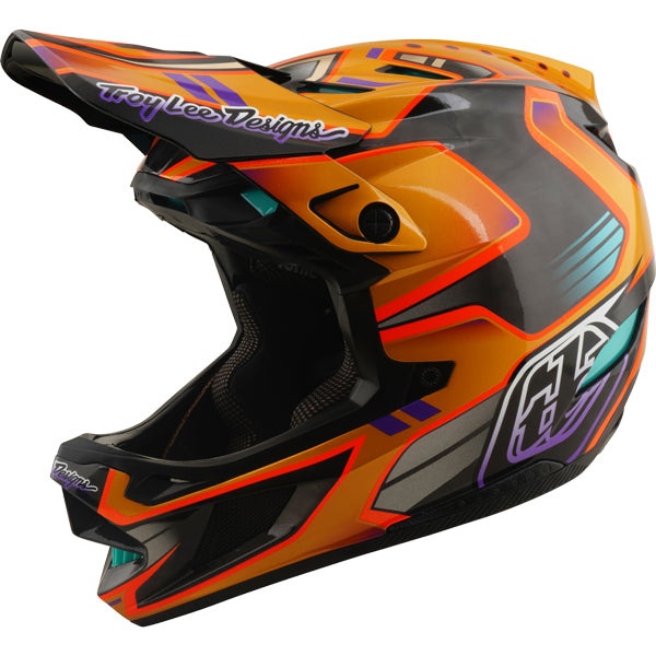Troy Lee Designs - D4 Carbon Crest MIPS Helmet (MTB)