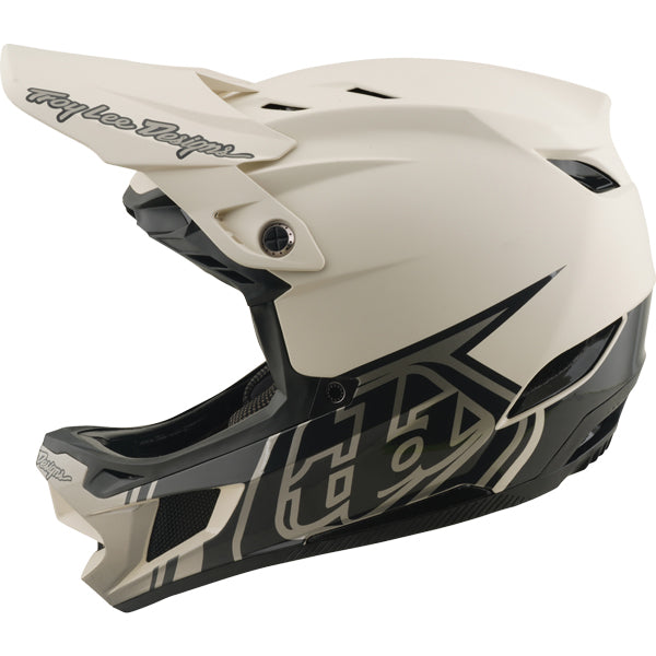 Troy Lee Designs - D4 Composite Stealth MIPS Helmet (MTB) mountain bike helmet product shown from another angle sku 140437061