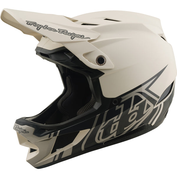 Troy Lee Designs - D4 Composite Stealth MIPS Helmet (MTB) mountain bike helmet in Pumice product view sku 140437061