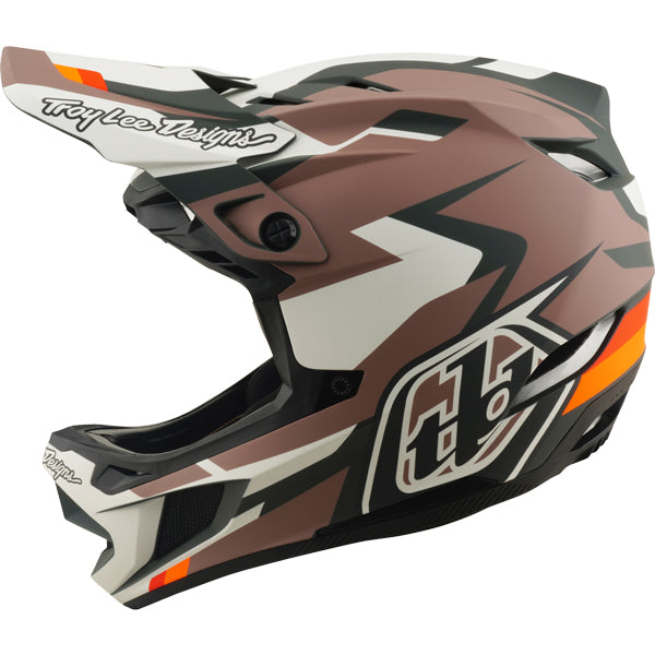 Troy Lee Designs - D4 Polyacrylite Roamer MIPS Helmet (MTB) mountain bike helmet product shown from another angle sku 174043001