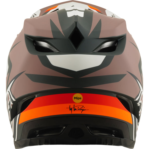 Troy Lee Designs - D4 Polyacrylite Roamer MIPS Helmet (MTB) mountain bike helmet product shown from another angle sku 174043001