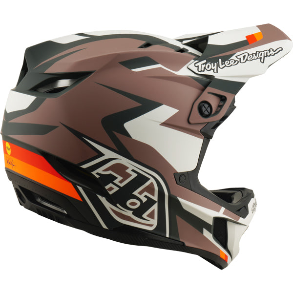 Troy Lee Designs - D4 Polyacrylite Roamer MIPS Helmet (MTB) mountain bike helmet product shown from another angle sku 174043001