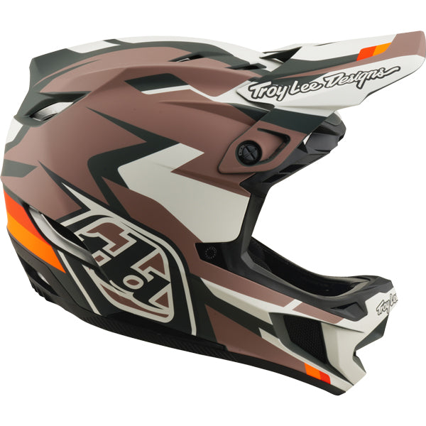 Troy Lee Designs - D4 Polyacrylite Roamer MIPS Helmet (MTB) mountain bike helmet product shown from another angle sku 174043001