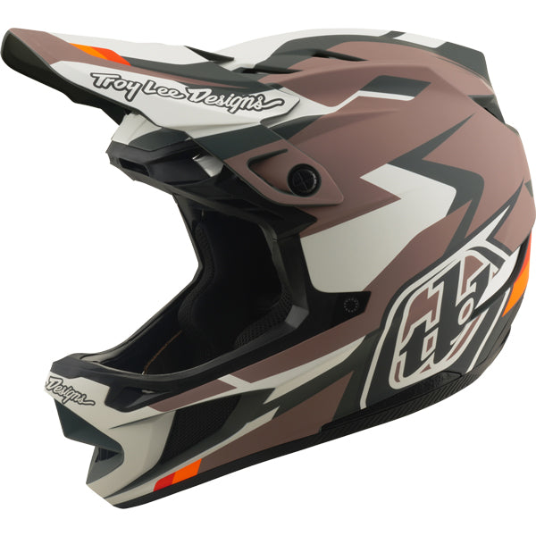Troy Lee Designs - D4 Polyacrylite Roamer MIPS Helmet (MTB) mountain bike helmet in Clay product view sku 174043001