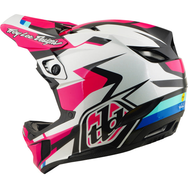 Troy Lee Designs - D4 Polyacrylite Roamer MIPS Helmet (MTB) mountain bike helmet product shown from another angle sku 174043001