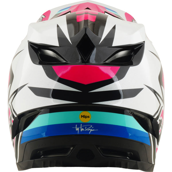 Troy Lee Designs - D4 Polyacrylite Roamer MIPS Helmet (MTB) mountain bike helmet product shown from another angle sku 174043001