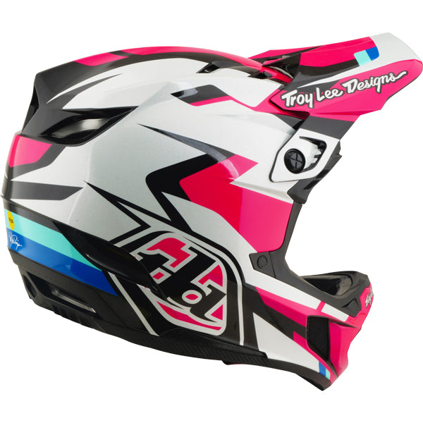 Troy Lee Designs - D4 Polyacrylite Roamer MIPS Helmet (MTB) mountain bike helmet product shown from another angle sku 174043001