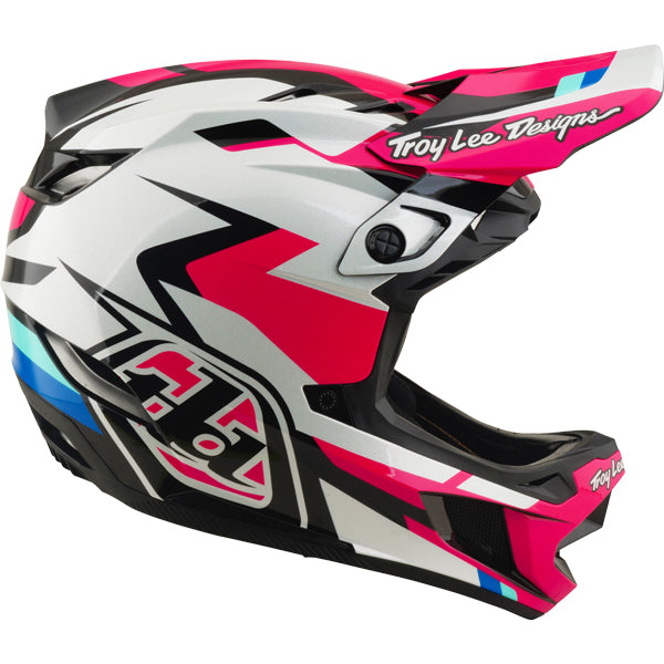 Troy Lee Designs - D4 Polyacrylite Roamer MIPS Helmet (MTB) mountain bike helmet product shown from another angle sku 174043001