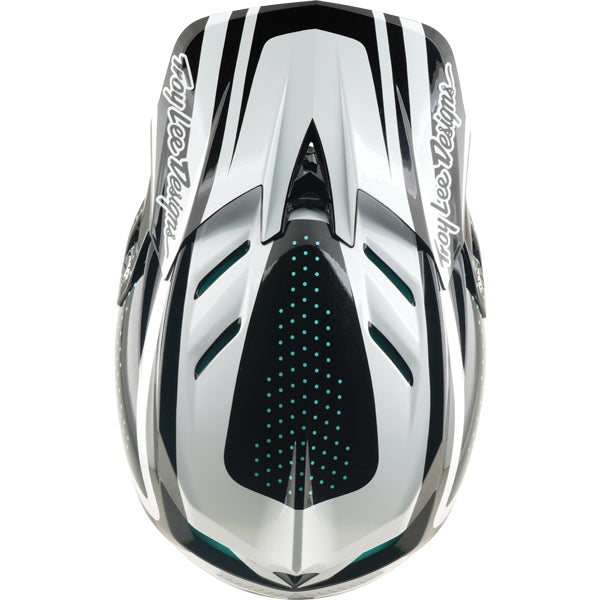 Troy Lee Designs - D4 Polyacrylite The Line MIPS Helmet (MTB) mountain bike helmet product shown from another angle sku 174047001